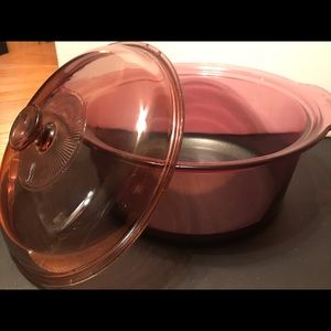 Visions Corningware 5L Pot Rose Color